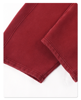 Celana Panjang Pria Musim Dingin 2026 Gaya Vintage Amerika, Berbahan Rajut dengan Lapisan Fleece, Solid, Bernapas, Pinggang Tinggi, Tali Serut, Kaki Lebar Melengkung