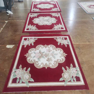 Alfombra <span class=keywords><strong>de</strong></span> lana hecha a mano, diseño suave grueso personalizado <span class=keywords><strong>para</strong></span> el hogar, sala <span class=keywords><strong>de</strong></span> estar, alfombras <span class=keywords><strong>para</strong></span> <span class=keywords><strong>centro</strong></span> <span class=keywords><strong>de</strong></span> conferencias, recepción, oración <span class=keywords><strong>de</strong></span> Iglesia - Product Image 1