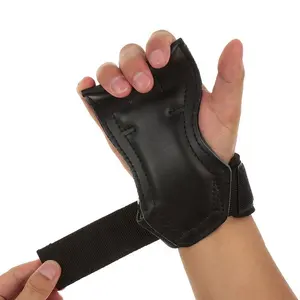 Weight Lifting Grips High Quality Fingerless Palm Protection Weight Lifting Fitness Grip Pads