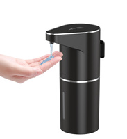 Distributeur de savon liquide électrique mural pour évier de cuisine, à capteur sans contact, mousse automatique, verrouillage personnalisé, 350 ml, pour hôtel