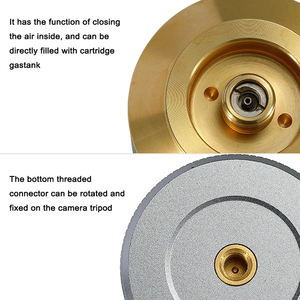 ตะเกียงพกพาแบบกันลมสำหรับตั้งแคมป์กลางแจ้ง ใช้เชื้อเพลิงบิวเทนอเนกประสงค์ ใช้กับเต็นท์ <span class=keywords><strong>ปิคนิค</strong></span> สร้างบรรยากาศ แสงไฟจากแก๊ส - Product Image 6