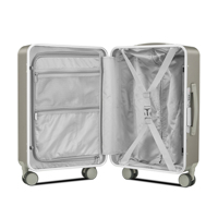 Ensembles de bagages en polycarbonate de la meilleure qualité valise en PC légère de marque privée sacs de bagage à main de la compagnie aérienne