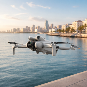 <b>Mini</b> 4 Pro Foldable Travel <b>Drone</b> <b>with</b> RC 2 Controller Fly More Combo Plus 4K/60fps HDR ActiveTrack 360 - Product Image 1