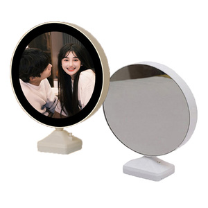 Cadre <span class=keywords><strong>Photo</strong></span> Sublimation Blanc Diy Led Miroir Magique Avec Chargeur Usb Pour Cadeaux - Product Image 1