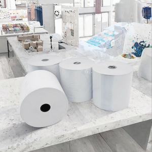 Rollos de Papel Térmico Blanco de una Sola Capa de 57 mm para Cajas Registradoras, 2 1/4" X 50', Resistentes a la Decoloración por Impresión UV, para Restaurantes y Comercios Minoristas - Product Image 3