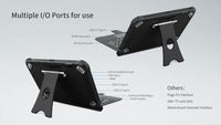 Aptop 12,2 Inch 2 en 1 abablet aptop Wen 11 Notebook omomputer ITH 1/2D arcode Canner para UA A