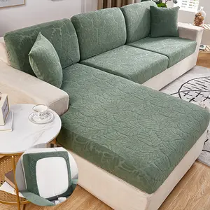 Capa elástica para cadeira com bordados, mais nova capa para cadeira com estampa para cobrir sofá, capa de poliéster com proteção para poltrona/