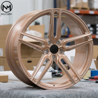 Jantes en alliage Maxtera forgées sur mesure de style HC-1 pour voitures particulières Porsche 911 BMW M3 M4 G20 C63 E63 AMG Audi RS Tesla Model S