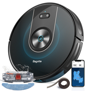 Bagotte Smart Floor Robot Vacuum Cleaner <b>Mop</b> Auto Intelligent APP Remote Control Wet and <b>Dry</b> Robotic for Hotels Robot Vacuum Cle - Product Image 6