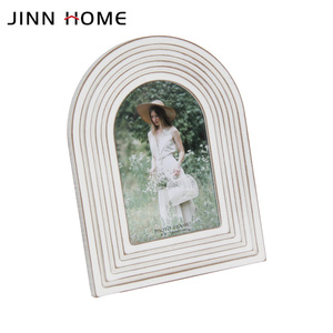Jinn Home Decorative Photo <strong>Frame</strong> Gradient <strong>Design</strong> Wood Tabletop <strong>Wall</strong> Hanging Display Elegant Picture <strong>Frame</strong> - Product Image 2