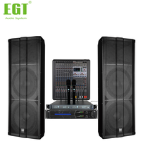 Haut de gamme double 15 pouces professionnel passif Line Array haut-parleur Line Array équipement de sonorisation Audio passif haut-parleur pour église