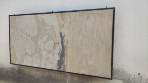 Revêtements muraux en pierre d'ardoise brun fauve, finition couleur terre naturelle pour usage intérieur et extérieur, résidentiel et commercial - Product Image 4