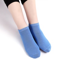 Chaussettes de trampoline antidérapantes en coton pour adultes et enfants, style fin, avec logo, vente directe d'usine