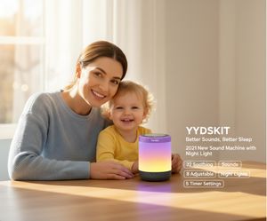 Máquina de Ruido Blanco para Bebés con 32 Sonidos de Alta <span class=keywords><strong>Fidelidad</strong></span>, Luz Nocturna, Temporizador y Función de Memoria para Uso Doméstico, Proveedor Mayorista - Product Image 5