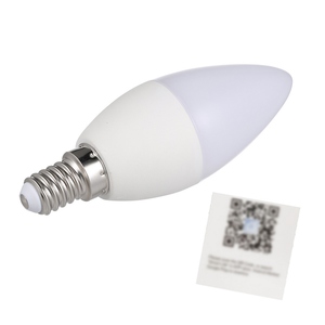 Wifi thông minh bóng đèn RGB + W + C LED Candle bulb 5W E14 Dimmable ánh sáng ứng dụng điện thoại Smartlife/tuya điều khiển từ xa tương thích - Product Image 5
