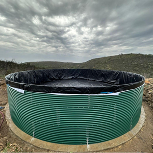 Verzinkter PVC-Kunststoff-Rundbehälter für Krebse, Fischzucht und Teichhaltung - Product Image 5