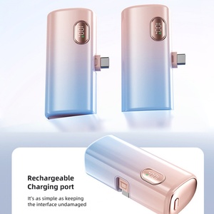 Nouvelle tendance : Chargeur portable d'urgence mini 5000mAh 10000mAh, batterie externe Type C avec écran LED pour téléphone - Product Image 6
