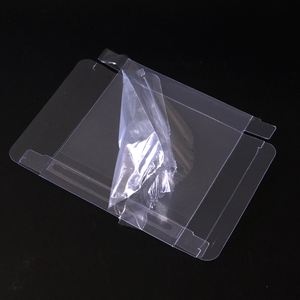 Boîte pliante en PVC personnalisée de petite taille, en matériau PET transparent recyclé, utilisée pour les couvercles d'emballage alimentaire - Product Image 5