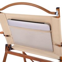 FOCUS Ensemble de chaises de camping Oxford au design moderne, chaise de plage pliable portable en aluminium pour l'extérieur, la pêche, la randonnée, l'atelier, personnalisable