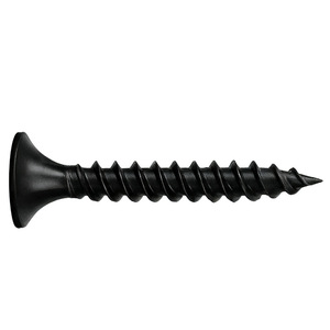 Tornillos para paneles de yeso Pangu, fosfatados en negro, de dientes gruesos, cabeza cruzada avellanada, acero al carbono nivel 6.8, para la industria de la construcción. - Product Image 3