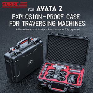 STARTRC <span class=keywords><strong>Avata</strong></span> 2 Étui à outils étanche IP67, anti-explosion, antichoc, sac à bandoulière, boîte de rangement, combo Fly More <span class=keywords><strong>DJI</strong></span> <span class=keywords><strong>Avata</strong></span> 2 - Product Image 3