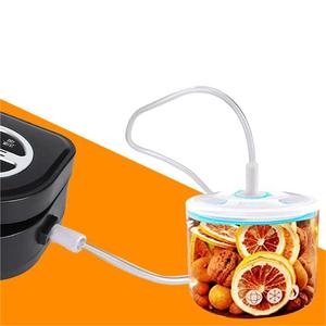 Machine de mise sous vide électrique automatique en plastique avec faible niveau sonore, pour usage domestique, coupe-sacs et tuyau d'aspiration - Product Image 5