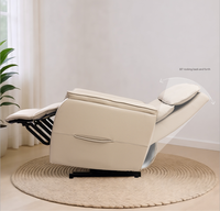 Canapé de massage Shiatsu moderne avec rouleaux de massage du dos, chaise de massage chauffante et vibrante