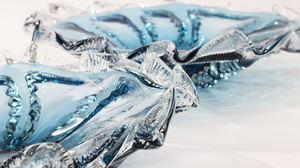 현대 가정 장식 테이블 사탕 트레이 초콜릿 접시 투명 유리 과일 그릇 - Product Image 3