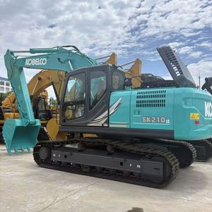 รถขุดตีนตะขาบ Kobelco SK210LC-12 ใหม่เอี่ยม น้ำหนัก 21 ตัน ของแท้จากญี่ปุ่น รถขุดใหม่ ประหยัดน้ำมัน รถขุดไฮดรอลิกสำหรับงานก่อสร้าง - Product Image 1