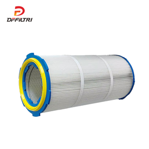 Filtre cylindrique en polypropylène à <span class=keywords><strong>film</strong></span> PTFE pour l'élimination des poussières industrielles en atelier de pulvérisation de poudre - Product Image 6