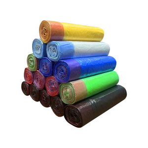 Bolsa de Basura Negra Personalizable de Polietileno con Cordón, a Prueba de Fugas, con Sellado Térmico para Uso Doméstico y en Supermercados, para Productos del Hogar - Product Image 2