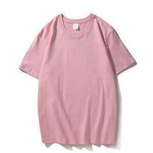 Camiseta de hombre de algodón pesado peinado compacto Siro Spinning de 8 yuanes/pieza, estilo vintage (algodón de fibra larga que absorbe la humedad, manga corta) - Product Image 4
