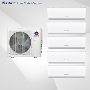 เครื่องปรับอากาศแบบแยกส่วนหลายโซน R32 ขนาด 18000-42000 BTU จากโรงงานโดยตรง สำหรับสำนักงานเชิงพาณิชย์ขนาดเล็ก  แบบต่อพ่วงได้หลายจุด ปรับแต่งได้อย่างยืดหยุ่น - Product Image 1