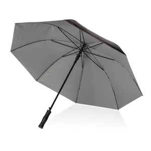 Parapluie automatique bicolore 27 pouces en rPET Impact AWARE, merchandising durable - Product Image 4