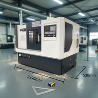 Tour CNC automatique pour métaux, tour de moyenne capacité, machine à tournage de métaux 220V Fanuc