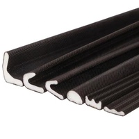 Vente en gros de bande d'étanchéité en mousse PU insonorisée en forme de I bande d'étanchéité de porte auto-adhésive/joint d'étanchéité en mousse PU à dos adhésif