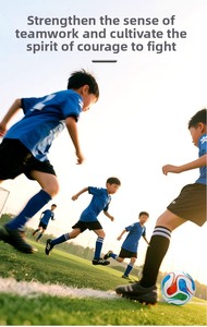 Ballons <span class=keywords><strong>de</strong></span> football FDFIT taille 5, ballons officiels <span class=keywords><strong>de</strong></span> match, <span class=keywords><strong>l</strong></span>égers, en cuir PU, avec support adhésif, logo personnalisé, fabriqués sur mesure - Product Image 6