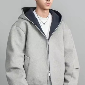 ผู้ผลิต OEM แจ็คเก็ตวินเทจคุณภาพสูงสำหรับผู้ชาย โลโก้สั่งทำ ซิปสองทาง สไตล์สตรีทแวร์ แจ็คเก็ตผู้ชาย - Product Image 3