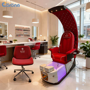 Sillón de Pedicura Eléctrico Reclinable con Hidromasaje para Salón de Belleza Comercial - Product Image 1