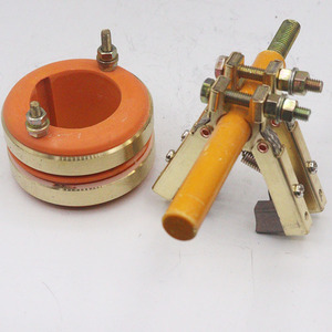 Collecteur annulaire 2 voies, 3 voies, 4 voies, diamètre intérieur 20, 25, 30, 35, diamètre extérieur 58, rainure 8, brosse en carbone à chevrons - Product Image 5