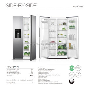 513L 2 Door Frost Free Cooling Home <b>Refrigerator</b> With Freezer LED-Lighting Multi-compartment Water Dispenser <b>Refrigerator</b> Freque - Product Image 6