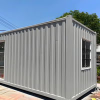 Maison pliable à succès : structure en acier durable, taille personnalisable, écologique et recyclable, idéale pour écoles et bureaux