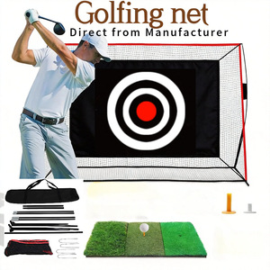 ตาข่ายกอล์ฟคุณภาพเยี่ยม ขนาด 10x7 ฟุต โครงไฟเบอร์กลาส ฐานสแตนเลสแข็งแรงทนทาน อุปกรณ์ฝึกซ้อม - Product Image 4