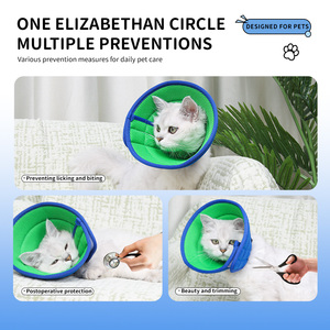 <span class=keywords><strong>Collar</strong></span> Protector para Mascotas, Transpirable, Anti-lamido y Anti-mordida, Tipo Elizabeth, para Perros y Gatos, Gran Venta - Product Image 6