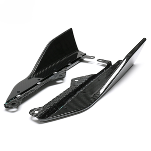 Kits de Carrocería de Fibra de Carbono Real para <span class=keywords><strong>BMW</strong></span> G42 M240i Coupé 220i <span class=keywords><strong>225i</strong></span> 230i, Faldones Laterales de Fibra de Carbono Seca, Divisor de Parachoques, Clips Nuevos, Estilo MP - Product Image 1