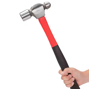 45 # martello a Pein a sfera in acciaio forgiato con manico in fibra di vetro - Product Image 2