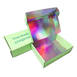 กล่องไปรษณีย์กระดาษลูกฟูกแบบเหน็บพิมพ์โลโก้ได้ตามต้องการ - Product Image 1