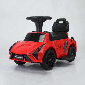 1-3 ila 6 Yaş arası Çocuklar için Elektrikli Scooter, Dört Tekerlekli Devrilmez Bebek Oyuncak Arabası, Yo Yo Sürücü, İtmeli ve Kaydırmalı - Product Image 1