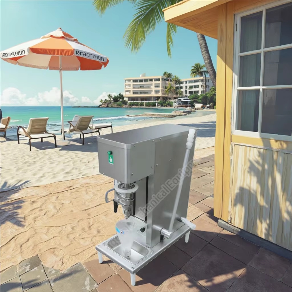 Swirl Drill Machine With Real Fruits Freeze Blender Freeze Ice Cream Blender Machine