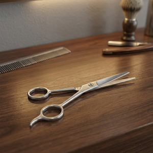 Tijeras de Peluquería Profesionales de Acero Inoxidable con Logotipo Personalizado, Ligeras, para Diestros, Mango Mediano, para Salones de Belleza y Barberías - Privado - Product Image 4